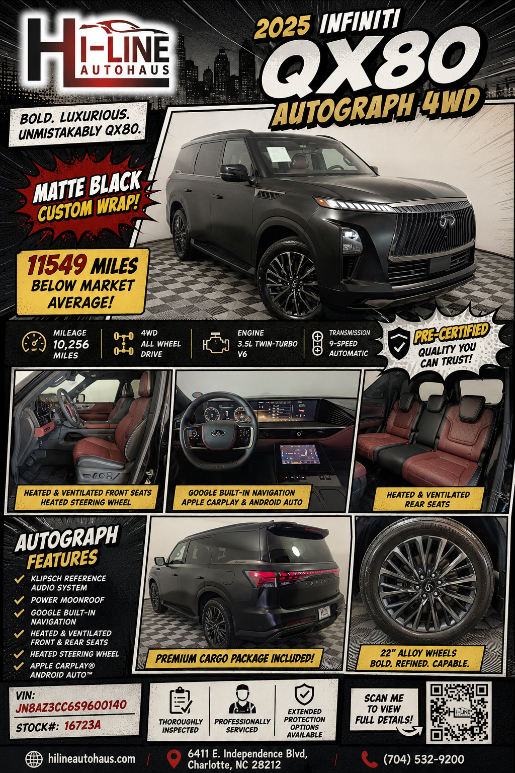 2025 INFINITI QX80 AUTOGRAPH