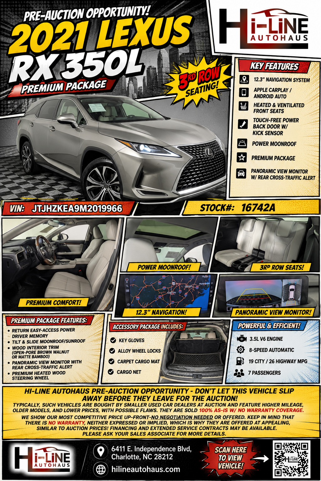 2021 Lexus RX 350L