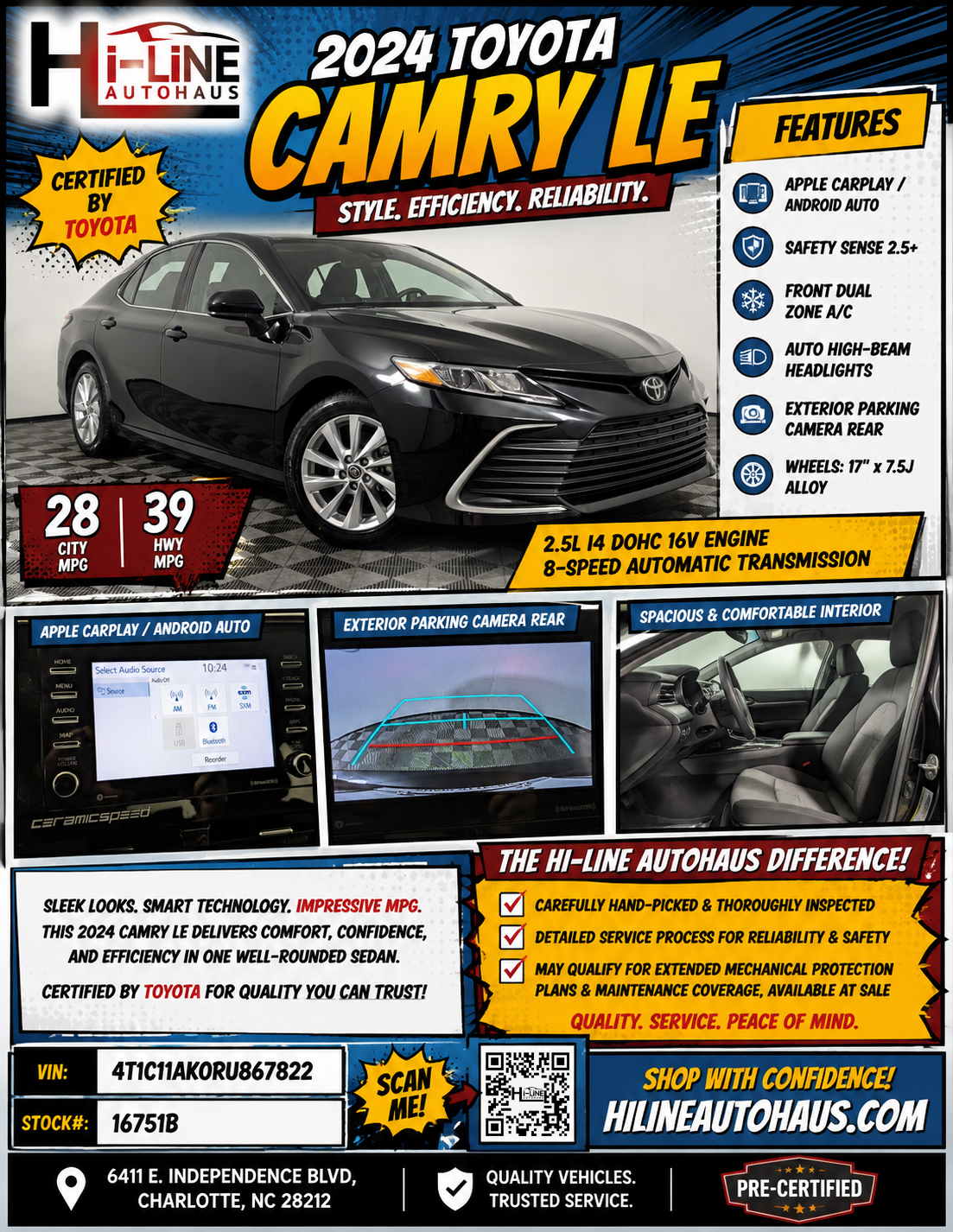 2024 Toyota Camry LE