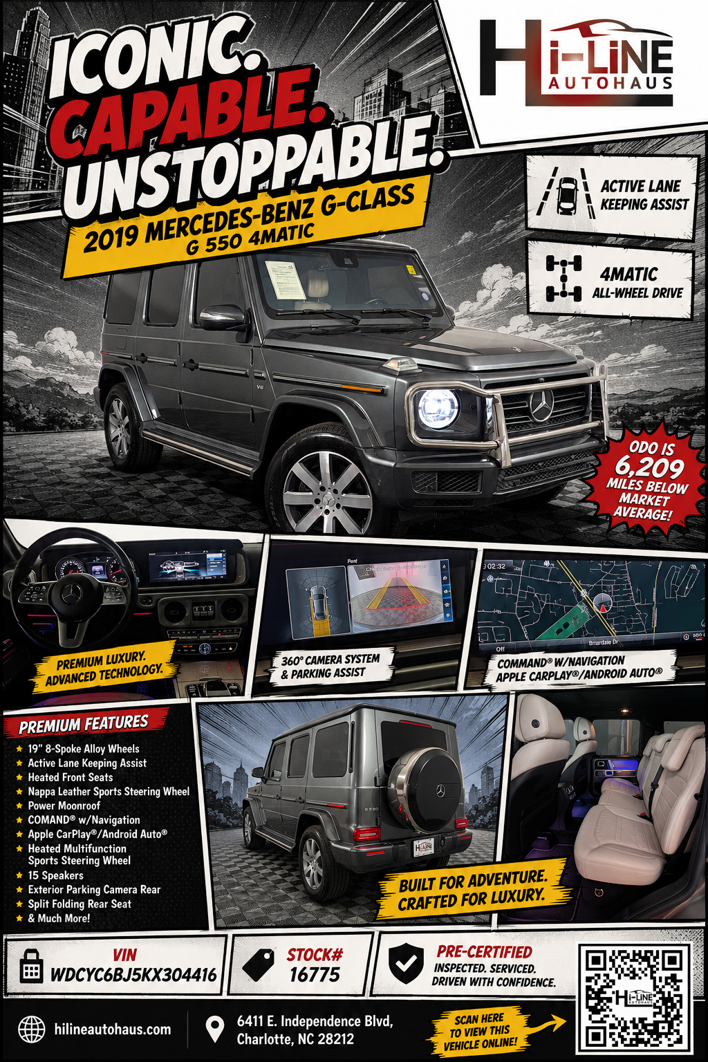2019 Mercedes-Benz G-Class G 550