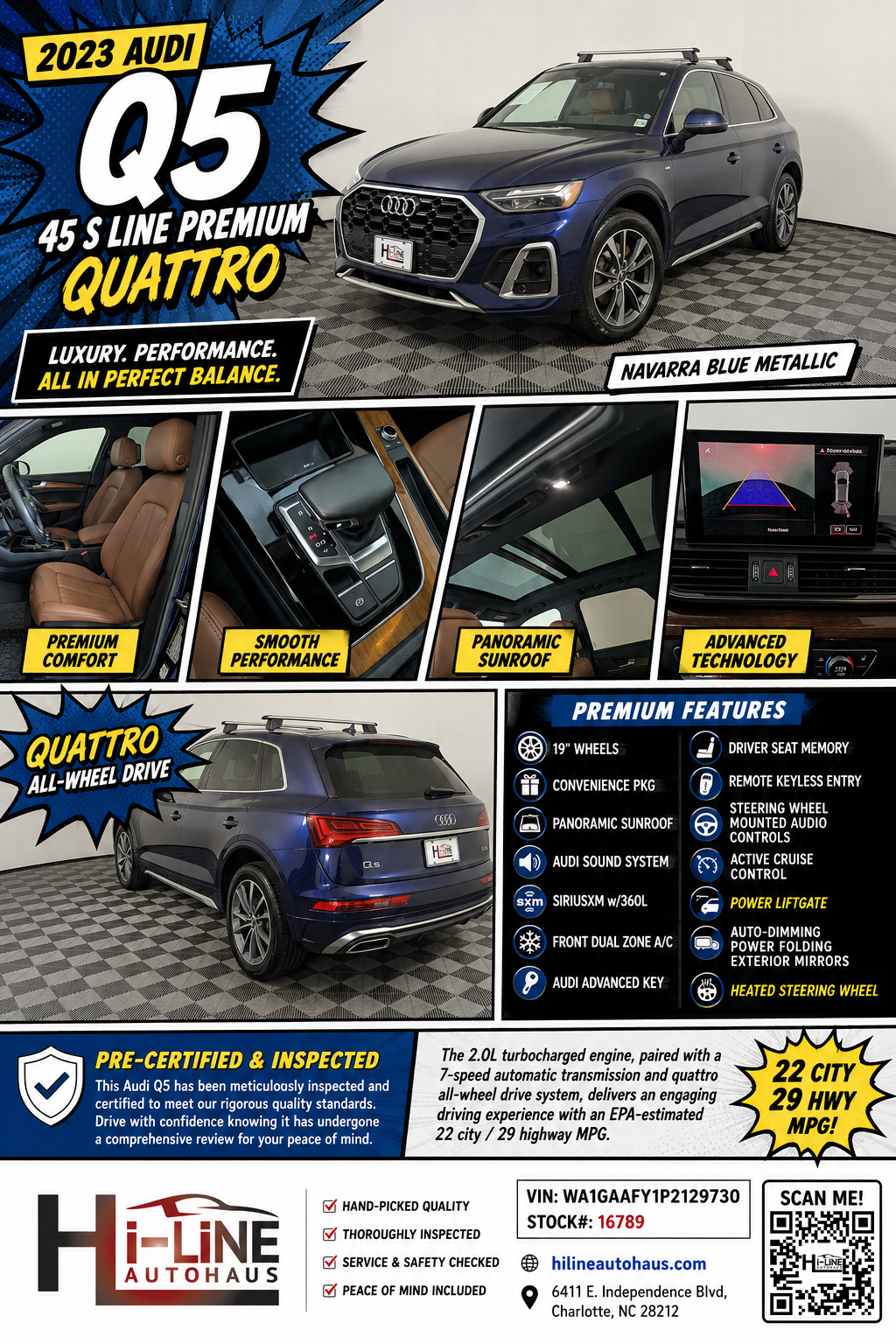 2023 Audi Q5 45 S line Premium