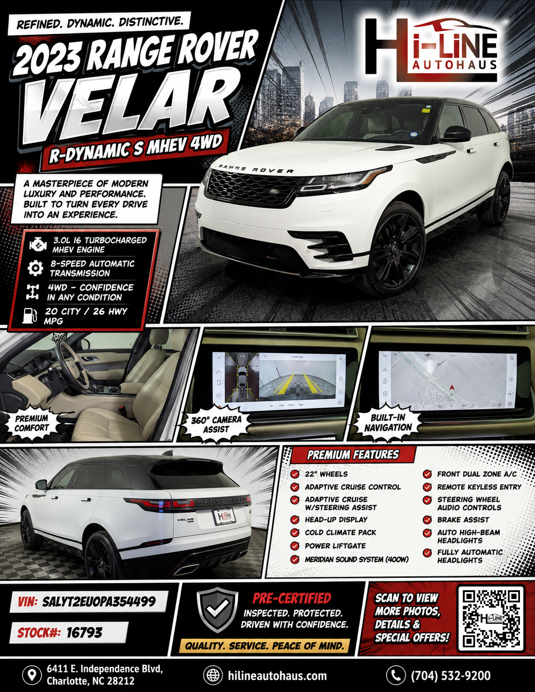 2023 Land Rover Range Rover Velar R-Dynamic S MHEV