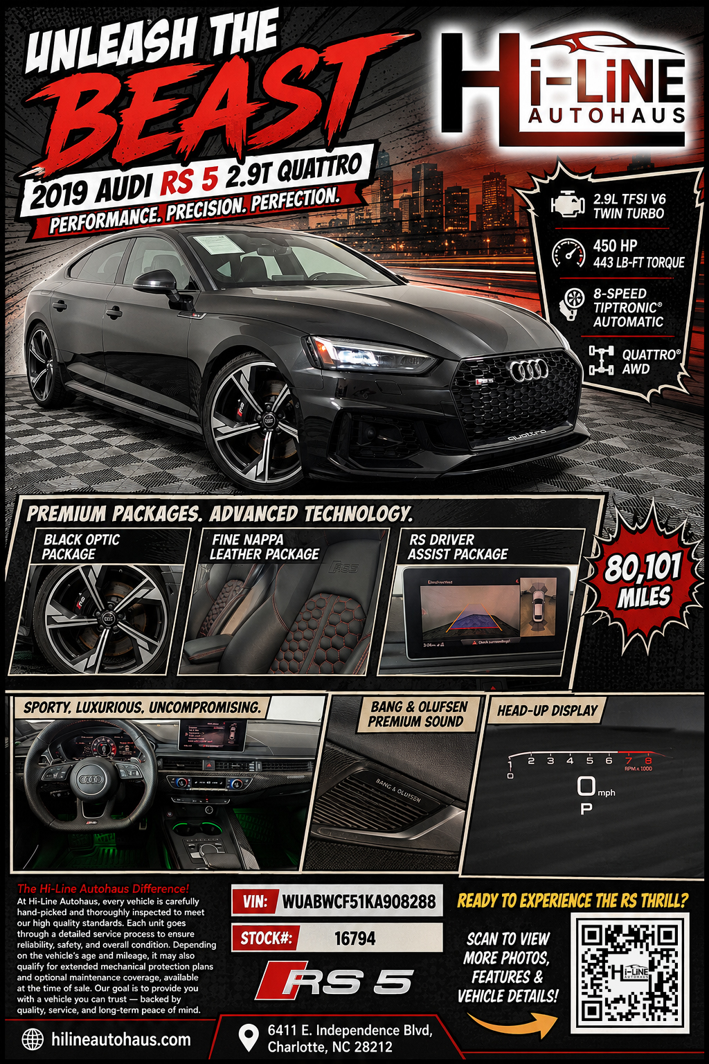 2019 Audi RS 5 2.9T