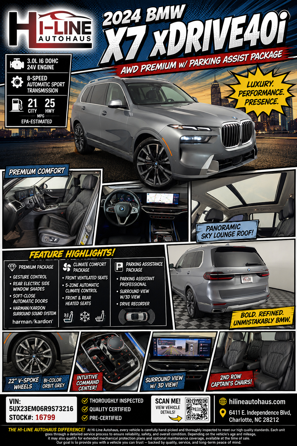 2024 BMW X7 xDrive40i